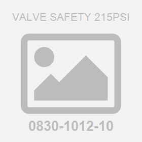 Valve Safety 215Psi